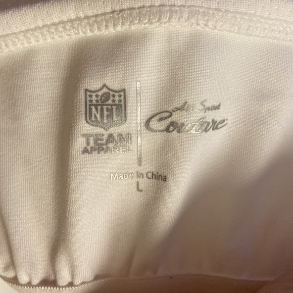 NWT New NFL Indianapolis Colts Women's White Halter Top Sz L - Picture 7 of 8